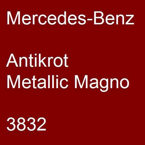 Mercedes-Benz, Antikrot Metallic Magno, 3832.